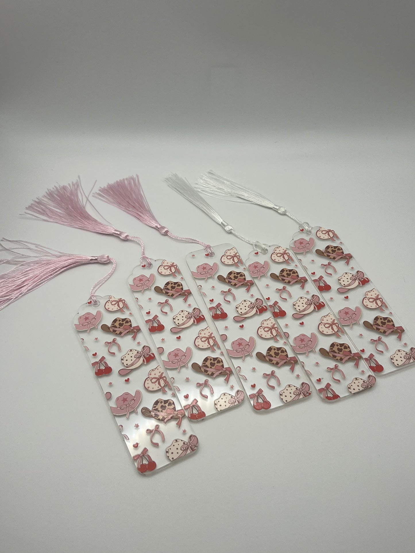 Cowgirl Bookmark Clear